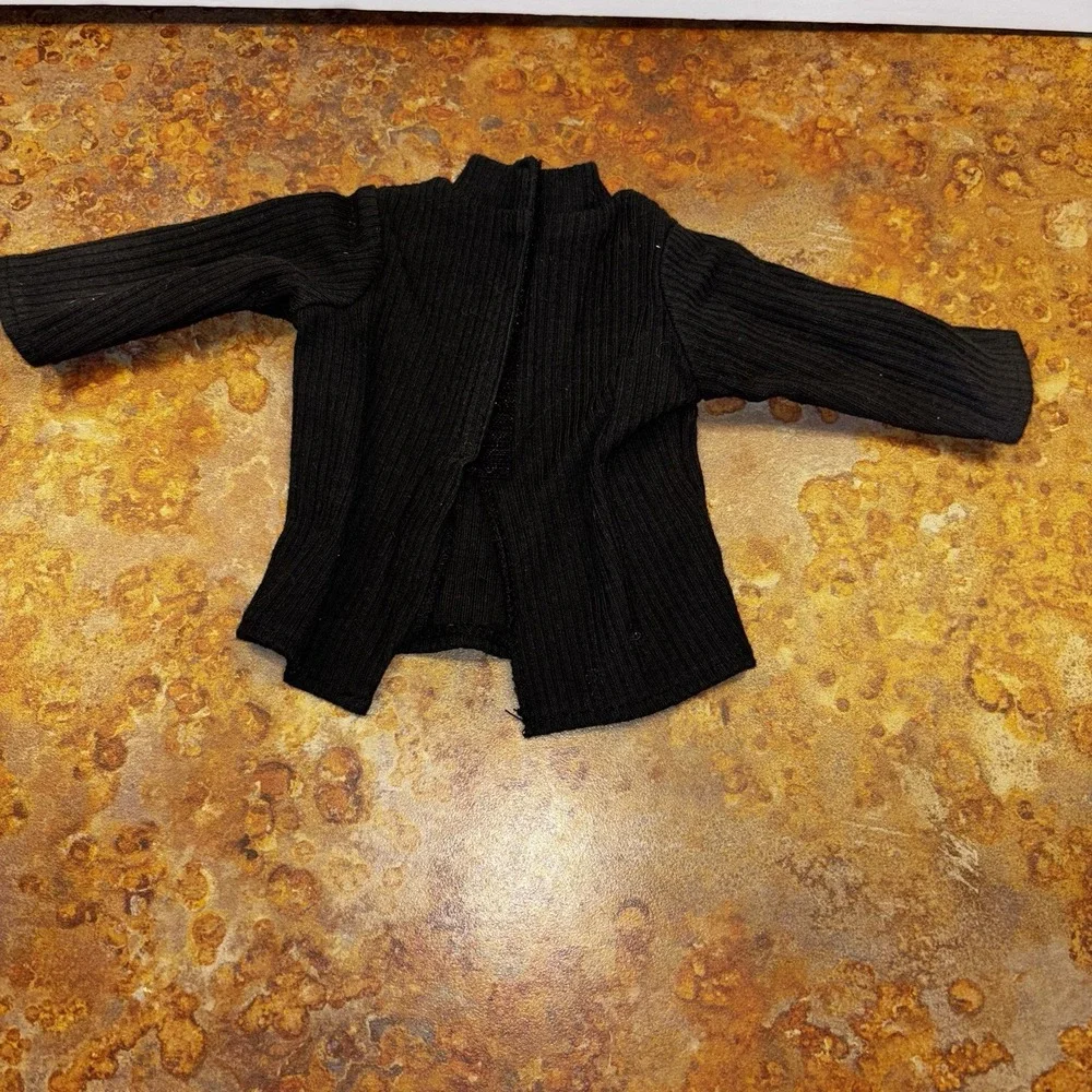 Pleasant Company Argyle Tights & Black Turtle Neck Shirt For American Girl Doll